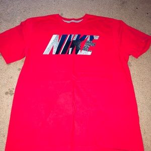 Red Nike T-shirt